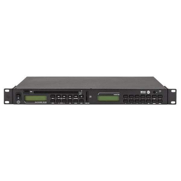 RCF Rack Mountable CD / MP3 Player & FM Tuner - MS1033