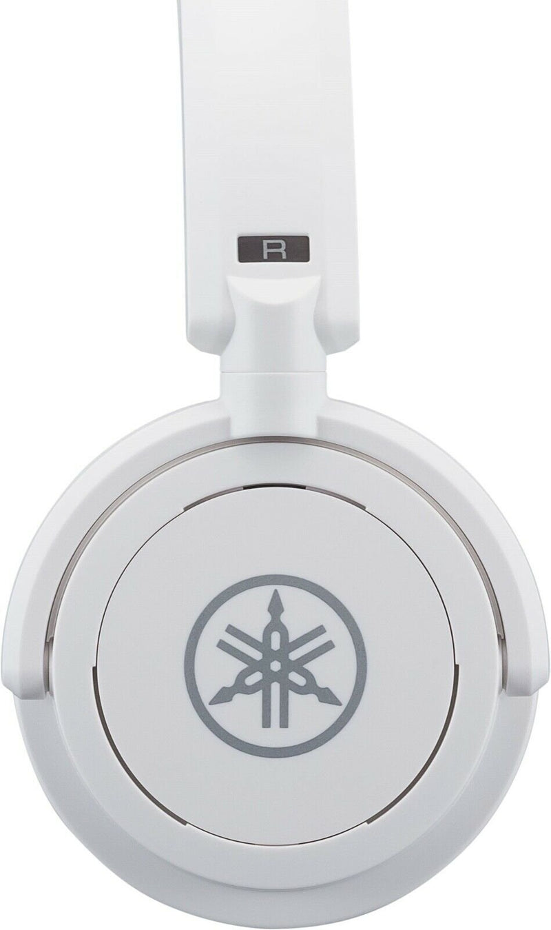 Yamaha Dynamic High-Quality Closed-Back Headphones - HPH-100 - White