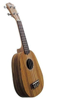 Suzuki Ukulele - 21" Soprano Zebrawood Pineapple Shape Ukulele with Free Gigbag