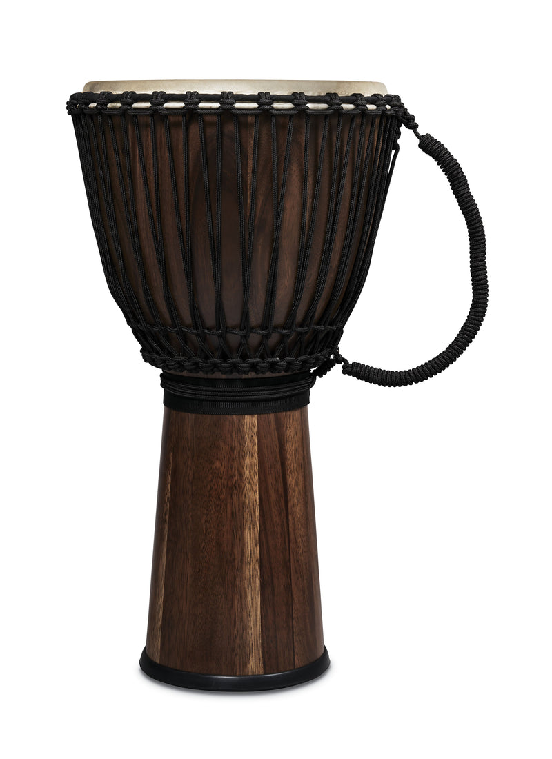 Latin Percussion 12 1/2" Rope Tuned Siam Walnut Djembe - LP799-SW