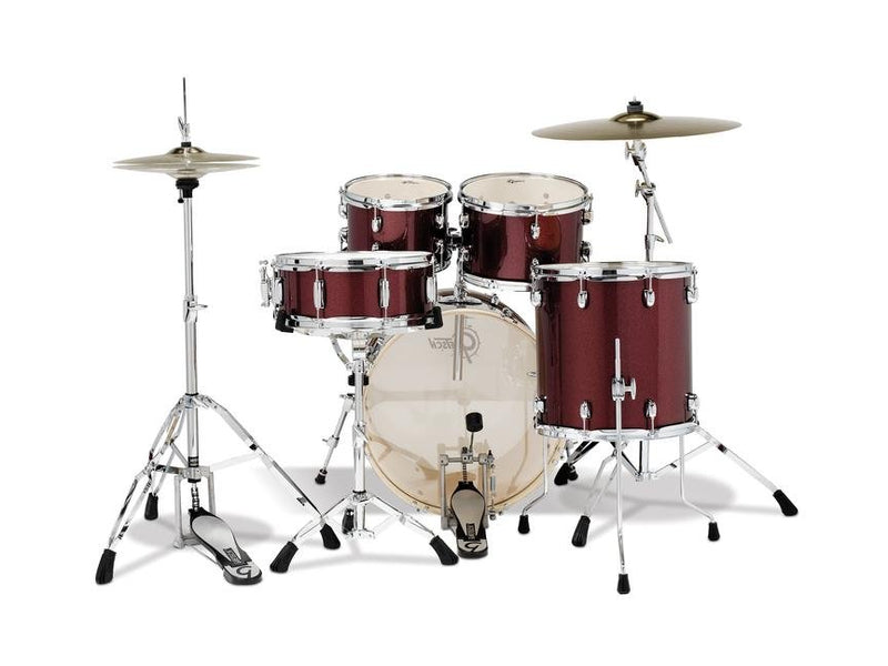 Gretsch Energy 5 Piece Set w/ 4 Piece Hardware (20/10/12/14/14SN) Ruby Sparkle