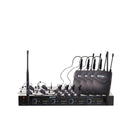 Gemini 4 Wireless UHF Headset Lavalier Microphone Receiver System - UHF-04HL