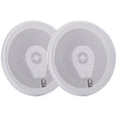 Poly-Planar MA-8505W 5" 200 Watt Titanium Series Speakers - White MA8505W