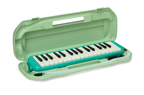 Suzuki Alto 32 Key Melodion with Case - Turquoise - MX-32C