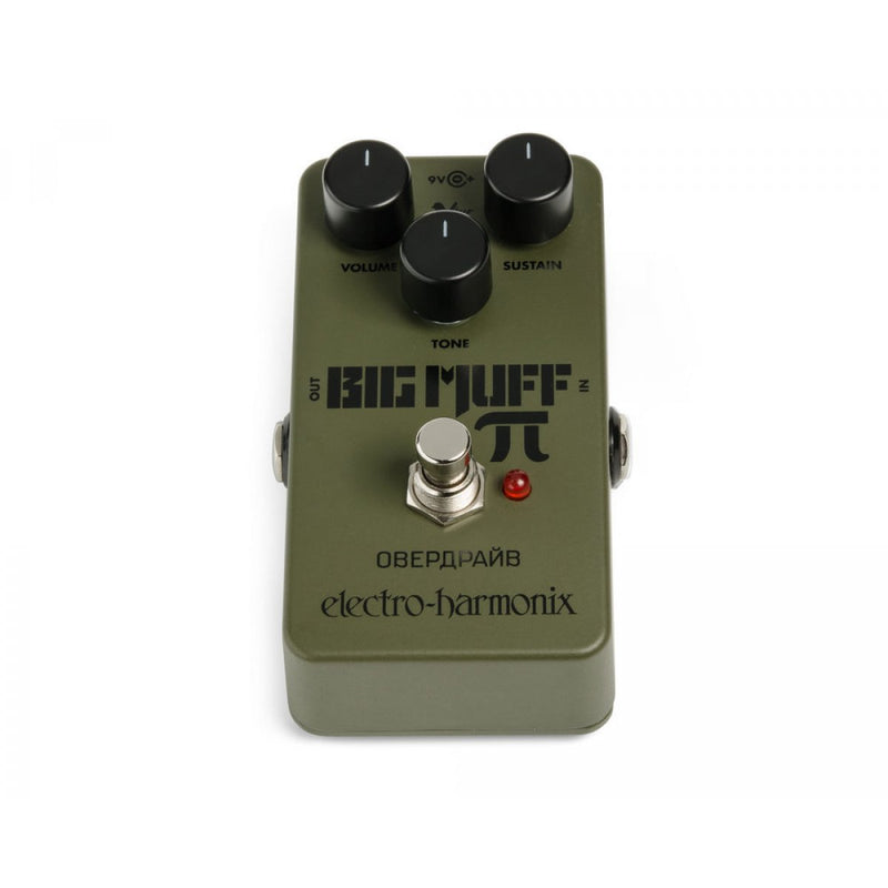 Electro-Harmonix Green Russian Big Muff Pi Distortion & Sustainer Guitar Pedal