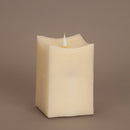 Simplux LED Squared Candle with Moving Flame and Remote (Set of 2)