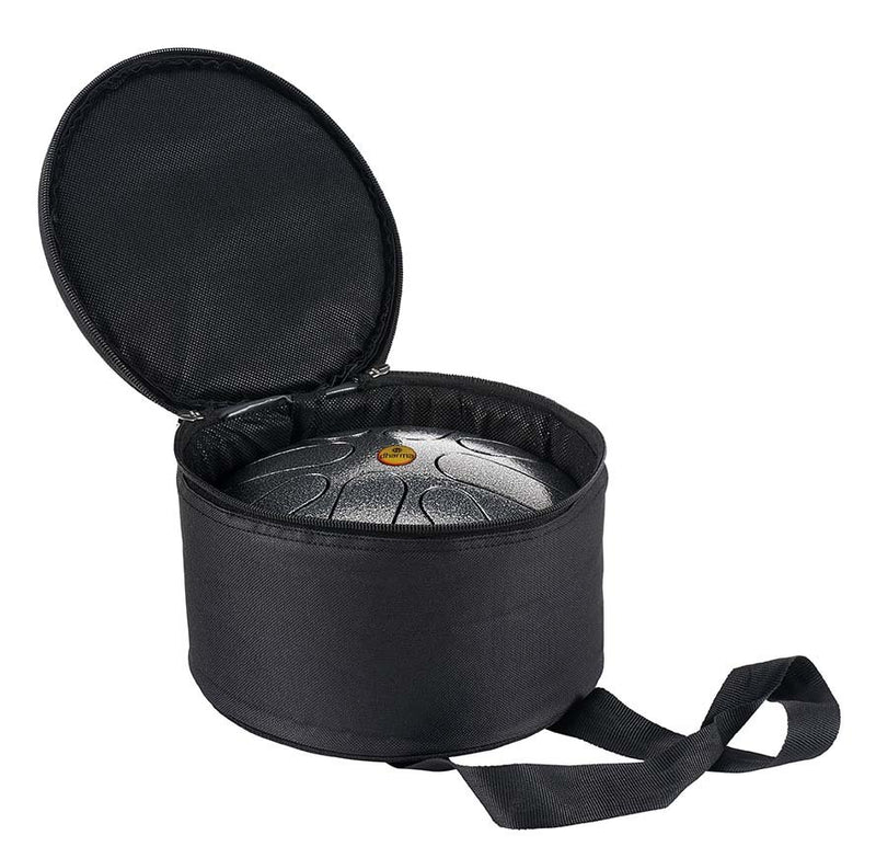 Latin Percussion Dharma 8" Metta Drum Mystic Silver w/ Mallet & Bags - LPD0608