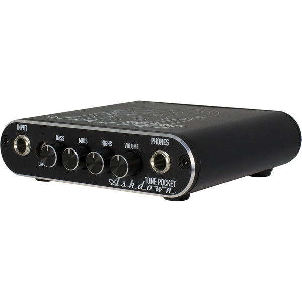 Ashdown Tone Pocket Bass Headphone Amplifier with D/A Conversion