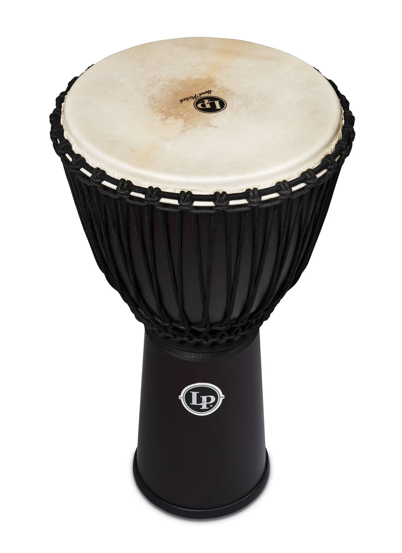 Latin Percussion 12 1/2" Rope Tuned Siam Walnut Djembe - LP799-DW