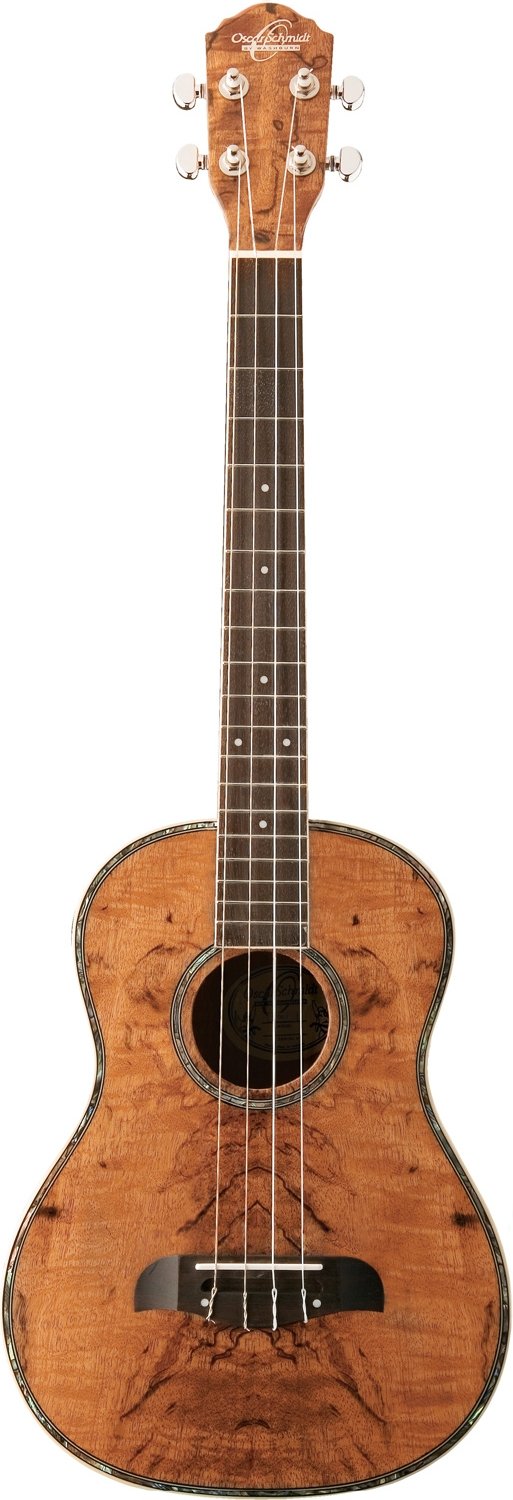 Oscar Schmidt Baritone Ukulele - Spalted Mango - OU57K