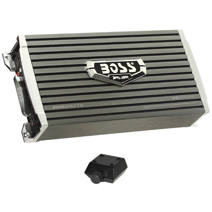 Boss Armor Monoblock 2000 Watt Car Audio Amplifier - AR2000M