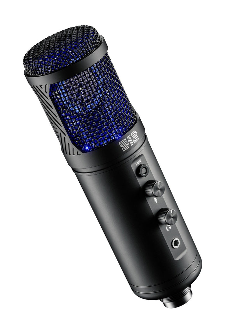 512 Audio Tempest Professional Large-Diaphragm Studio USB Microphone - 512-UPM