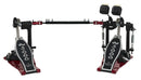 DW Drums Accelerator Heelless Double Bass Drum Pedal w/ Bag - DWCP5002ADH