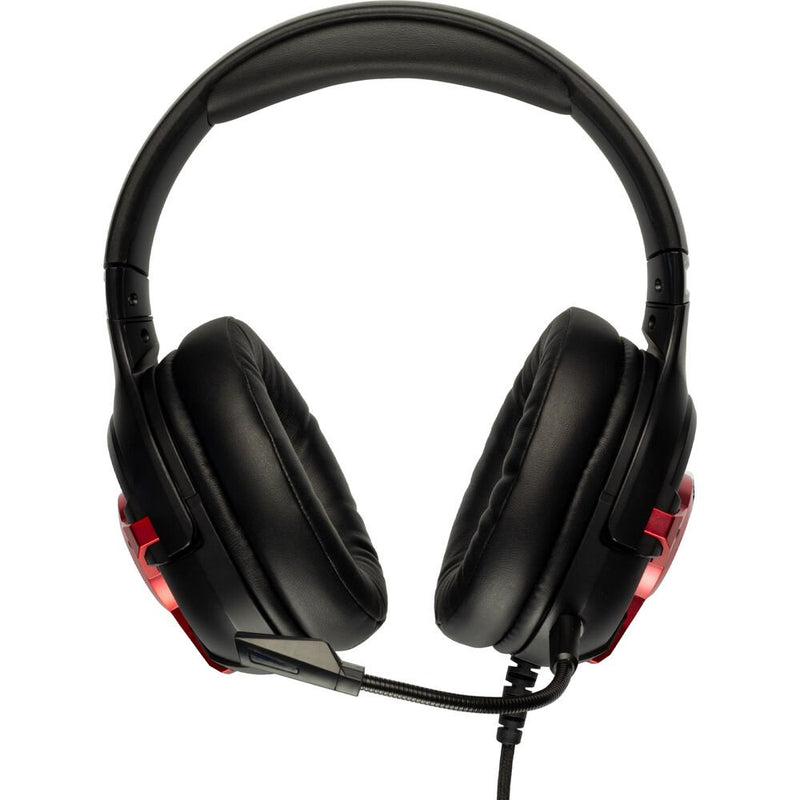 Meters Level-Up 7.1 Surround Sound Wired Gaming Headset (Red)