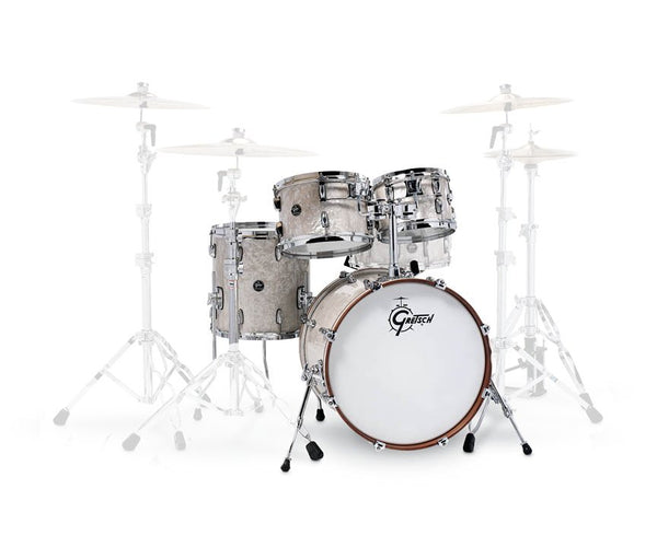 Gretsch Renown 4 Piece Drum Set Shell Pack (20/10/12/14) Vintage Pearl