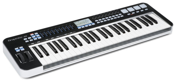 Samson Audio Graphite 49 USB MIDI Keyboard Controller - SAKGR49