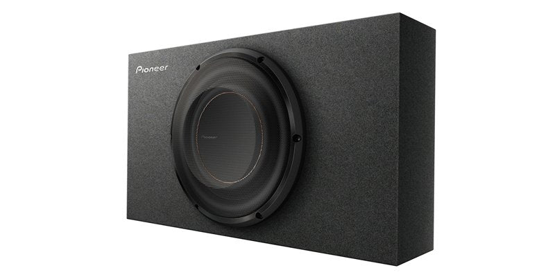 Pioneer 10" 1300 Watt 2 Ohms Sealed Enclosure Pre-Loaded Subwoofer - TSD10LB