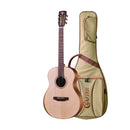 Crafter Big Mino Shape Acoustic Electric Guitar w/ Gig Bag - Spruce/Mahogany