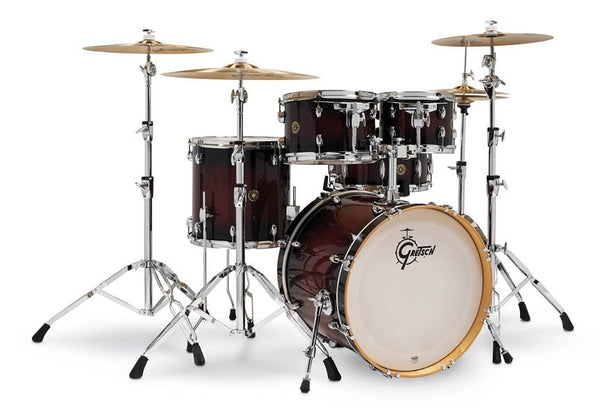 Gretsch Catalina Maple 5 Piece Shell Pack 20/10/12/14/14SN - Deep Cherry Burst