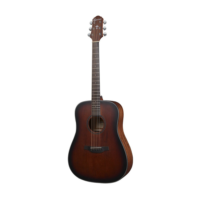 Crafter Silver Series 250 Dreadnought Acoustic Electric Guitar - Brown Sunburst