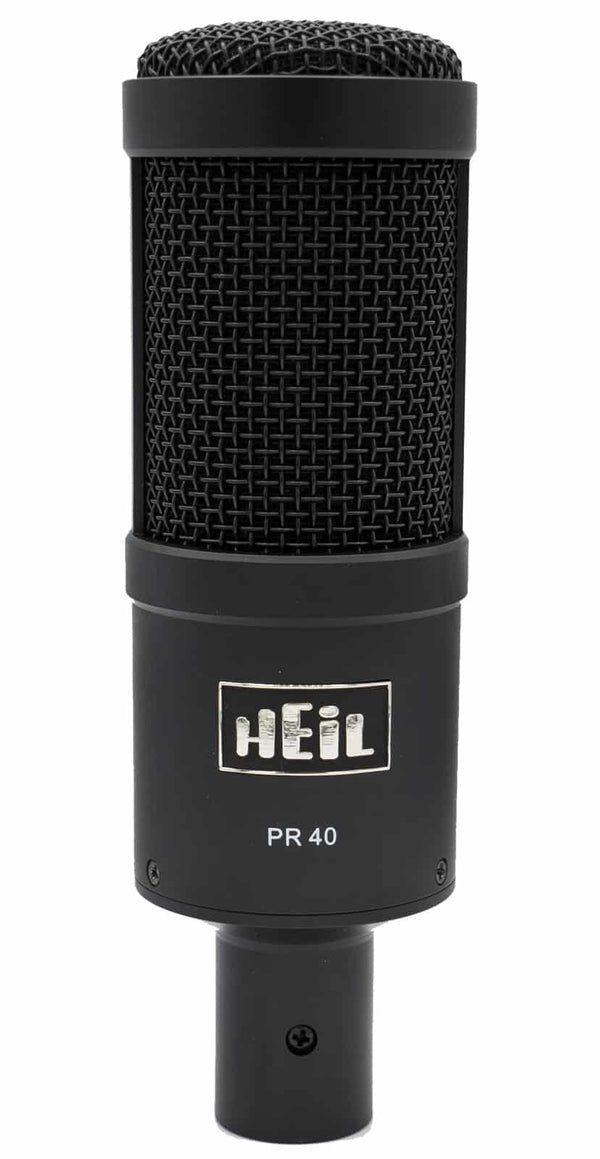 Heil Sound Large Diameter Studio Microphone - Black - PR40