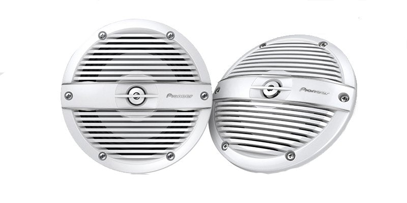 Pioneer 6-1/2" 2-Way 200 Watt Marine Speakers - Classic Grille - Pair - TS-ME650FC