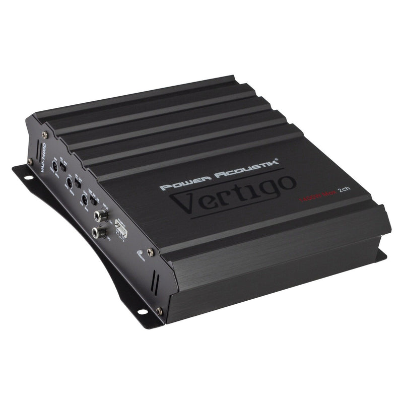 Power Acoustik VA2-1400D Vertigo Series Class D Amp 1400 Watts 2 Channels