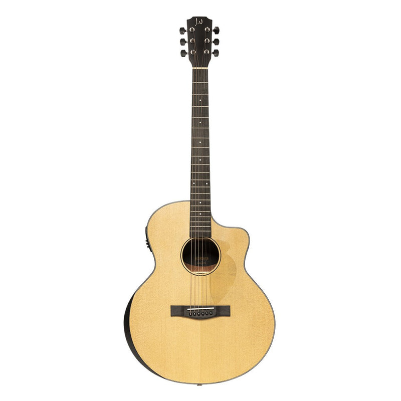 JN Guitars Glencairn Series Acoustic Electric Guitar w/ Gig Bag - Natural