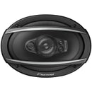 Pioneer A-Series 5 Way 6" x 9" 600 Watt Coaxial Speaker System - Pair - TS-A6970