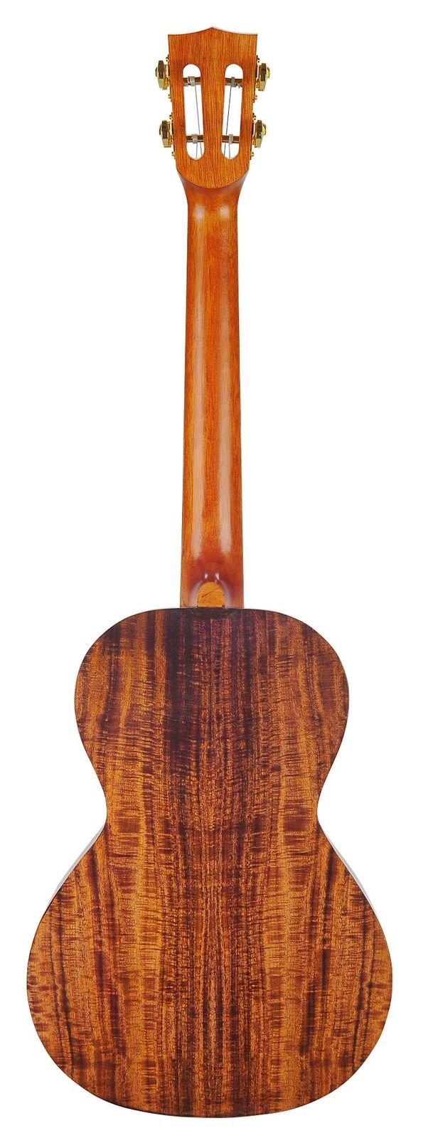 Mahalo MA4KA Artists Elite Baritone Ukulele - Koa Photo Flame - New Open Box