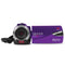 Minolta 1080p Full HD IR Night Vision Wi-Fi Camcorder (Purple) MN200NV-P