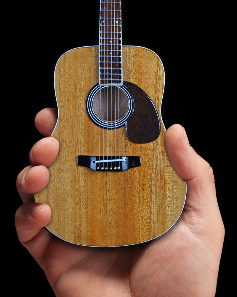 Axe Heaven Natural Finish Acoustic Mini Guitar Replica - AC-001