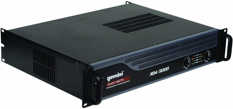 Gemini XGA Series Pro PA System 5000 Watt Power Amplifier - XGA5000