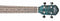 Oscar Schmidt OU2 Tenor Ukulele Flame Trans Blue - OU2TFTBL