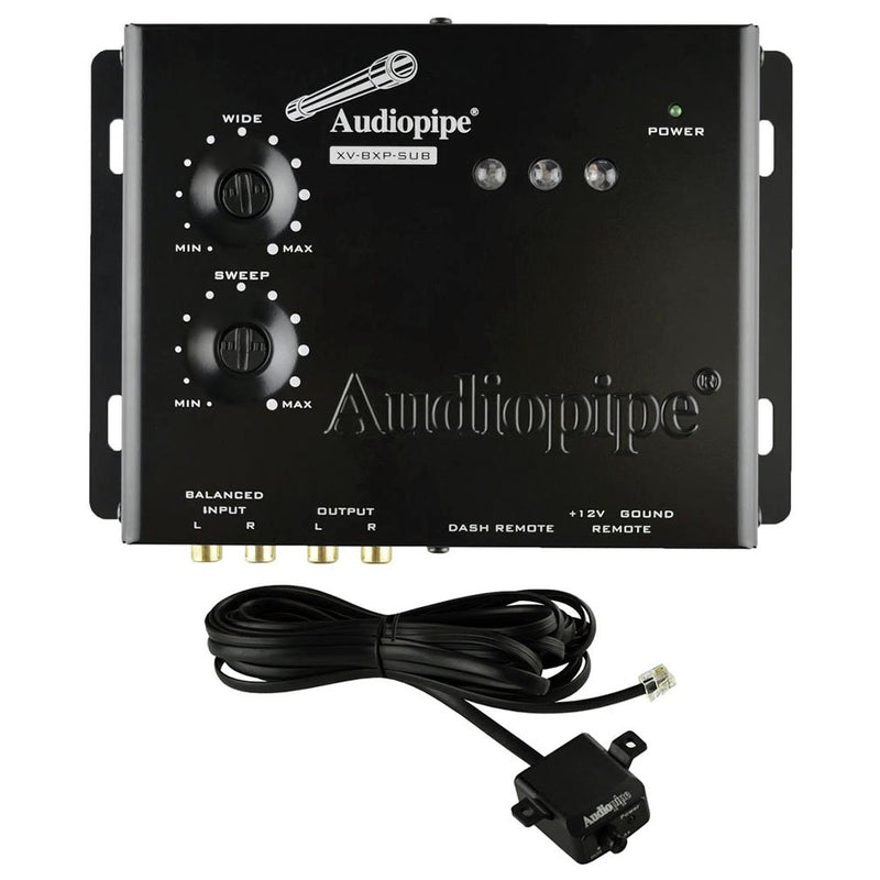 Audiopipe Digital Bass Driver 13.5 Volt with Remote Bass Knob XV-BXP-SUB