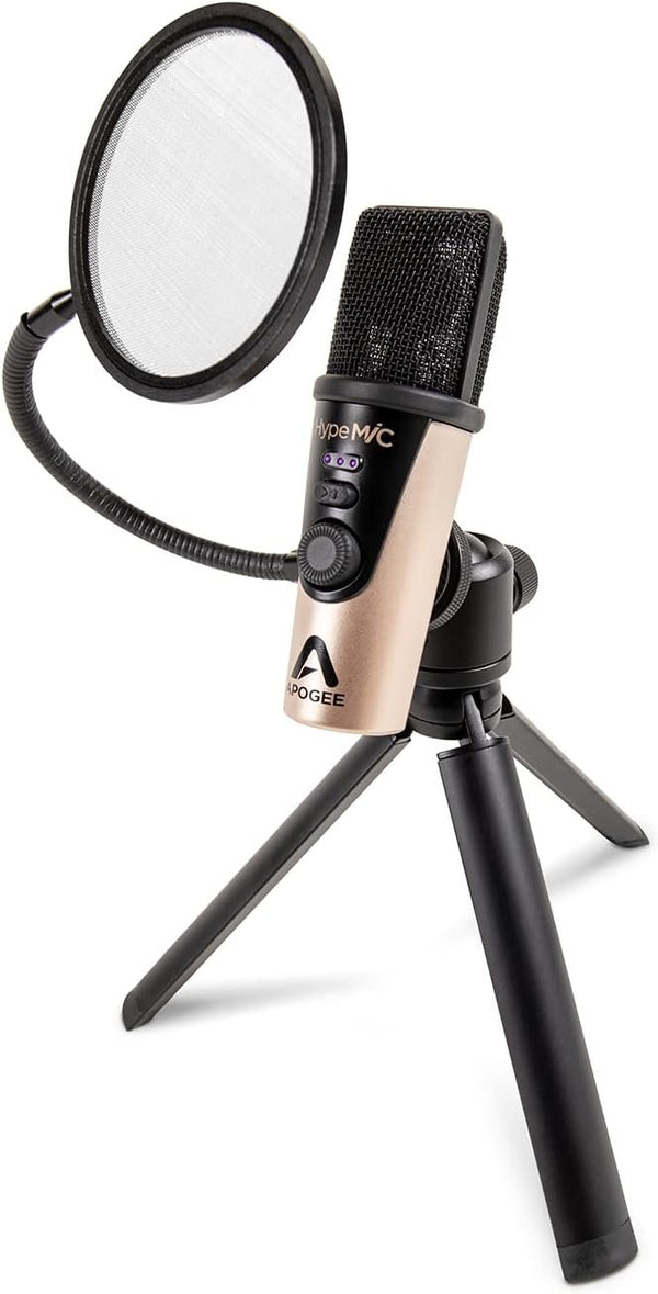 Apogee HYPE MIC USB Microphone w/ Headphone Output & Studio Quality Compression