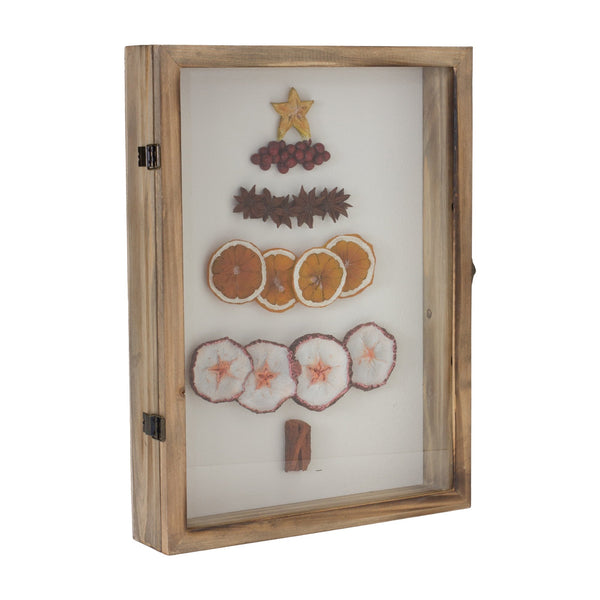 Dried Fruit Tree Shadow Box 16"H