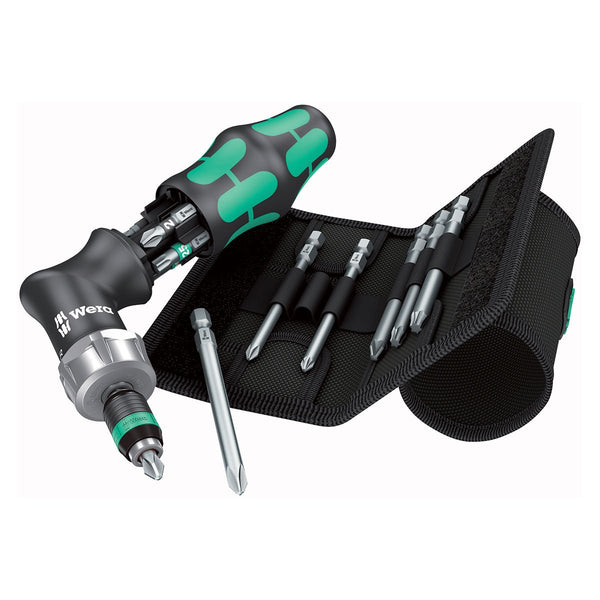 Wera Kraftform Kompakt Ratchet Screwdriver - 13 Piece Set