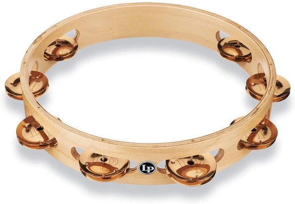 Latin Percussion Pro 10” Single Row Tambourine - Bronze - LP380A-BZ