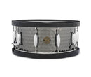 Gretsch 6.5X14 Hammered Black Steel Wood Hoop Snare Drum - S1-6514WH-BSH