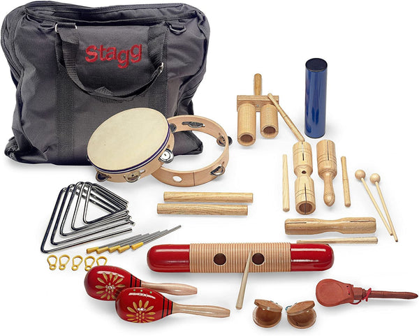 Stagg Junior Assorted Percussion Kit with Bag - CPJ-05