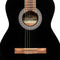 Stagg Classical 4/4 Cutaway Acoustic Guitar - Black - SCL60-BLK