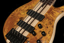 Cort A5PLUSSCAOP Artisan Series A5 Plus SC Bass Guitar - Amber Open Pore