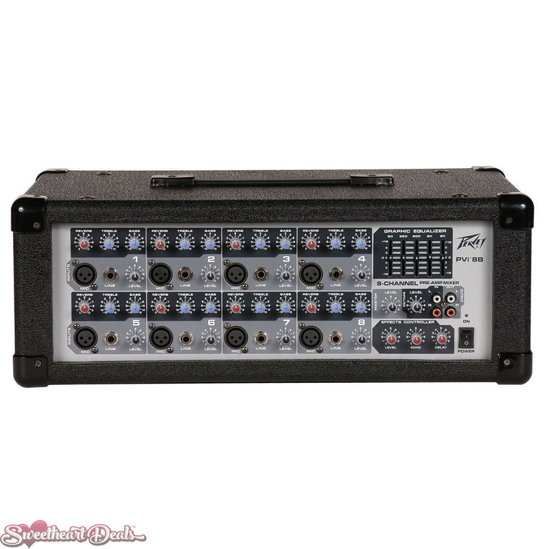 Peavey PVi 8B - 8 Channel 150-Watt Powered PA Mixer