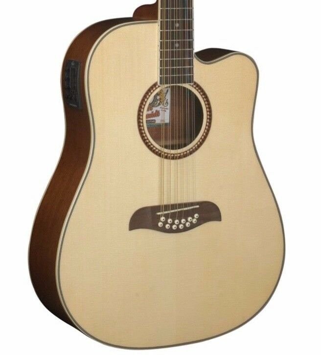 Oscar Schmidt OD312CE 12-string Dreadnought Acoustic Electric Guitar - OD312CE