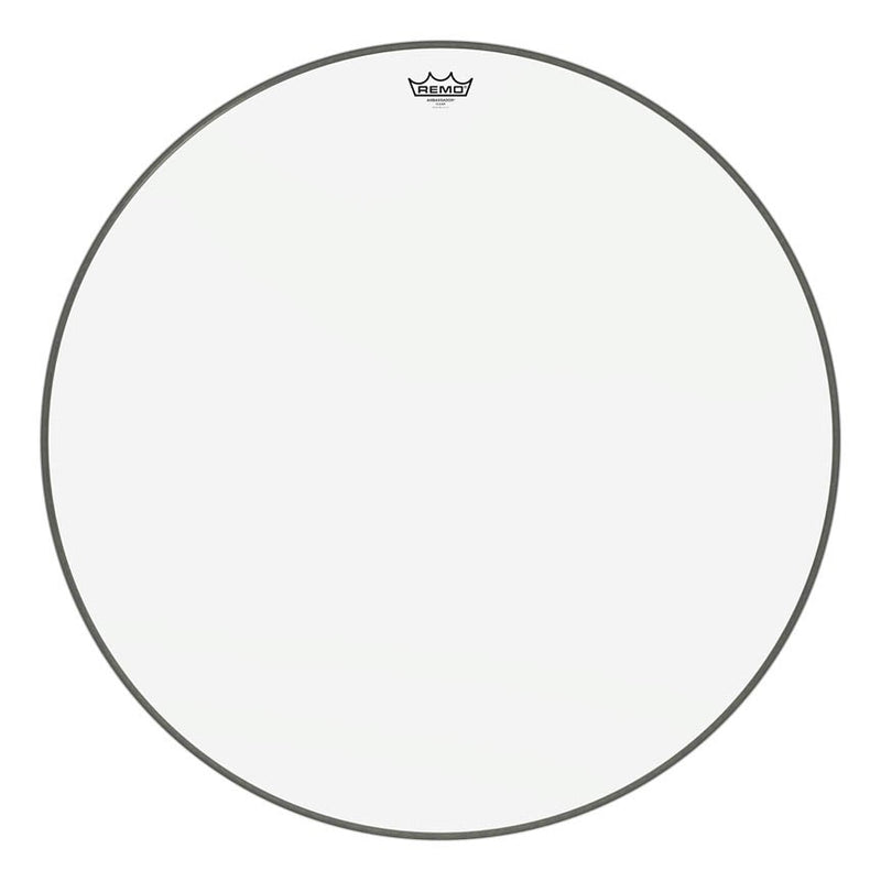 Remo 30” Ambassador Bass Drumheads - Clear - BR-1330-00-