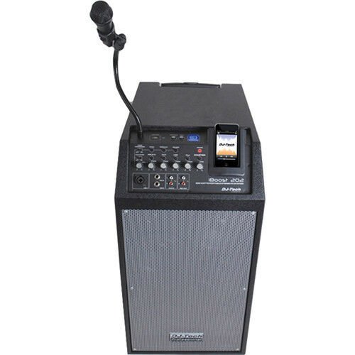 DJ-Tech iBoost 202 280W 5-Channel Portable PA System