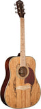 Oscar Schmidt OG2 Dreadnought Acoustic Guitar Spalted Maple - OG2MFSM