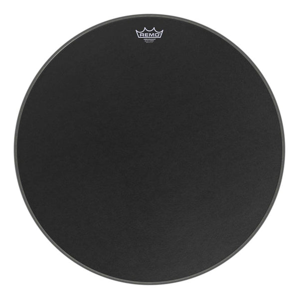 Remo Ambassador Black Suede 26“ Bass Drumhead - BR-1826-ES