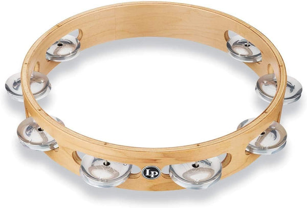 Latin Percussion Pro 10” Single Row Tambourine - Aluminum - LP380A-AL